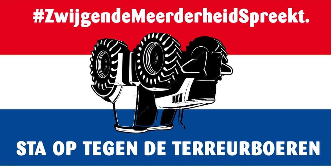 Deze👇 wil ik jullie niet onthouden op deze #Prinsjesdag.

Het moet nu maar eens afgelopen zijn met #terreurboeren die 't stikstofbeleid blijven frustreren.

Geef constructieve boeren 'n groter podium om aan duurzame, extensieve  landbouw te werken!

#ZwijgendeMeerderheidSpreekt