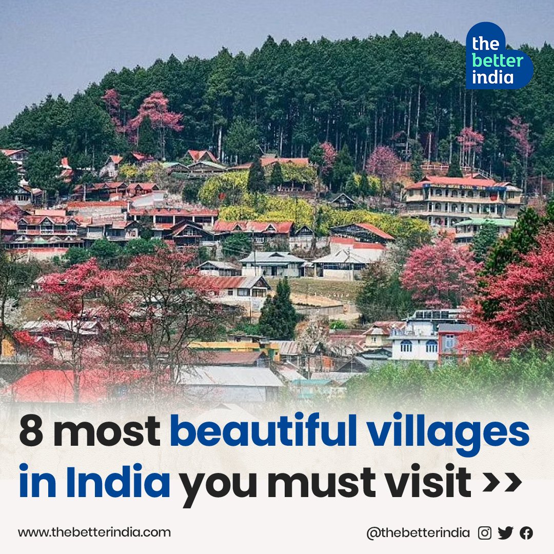 thebetterindia's tweet photo. (1/11)
The true essence of India lies in its villages that are untouched by modernity and still hold their simplicity and rustic charm. https://t.co/oy75Snitxx