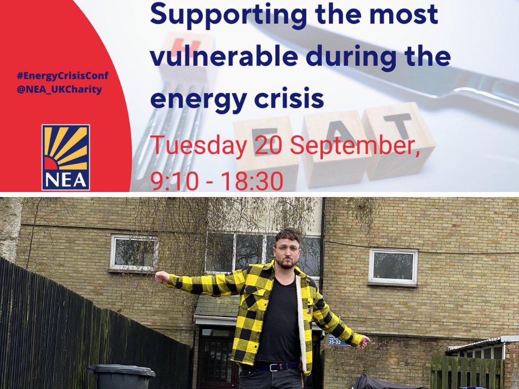 Our Food Ambassador and #BreadlineVoices writer Dominic Watters will share his lived experience of fuel poverty during a conference highlighting the UK's #EnergyBillsCrisis this morning

Register to watch here: ➡️ bit.ly/3xBj3Y9