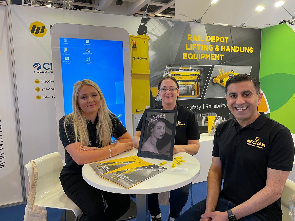mechanuk's tweet photo. We are ready for you!
Come and say hello to Zahir, Lindsey and Lucy in Hall 2.2, Stand 230G.
We cant wait to catch up.
#Innotrans2022 #Rail #Berlin #MechanLimited #RailExhibition https://t.co/Hm069vVLrO