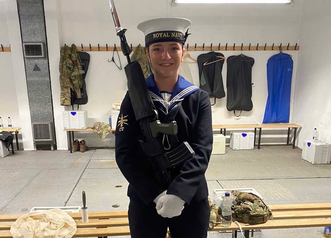 loucollsport's tweet photo. Yesterday the world said goodbye to Her Majesty Queen Elizabeth II

Thank you to all the armed forces, especially the @lborocollege alumni that were apart of the funeral procession of Her Majesty Queen Elizabeth II https://t.co/uRH4pobDQc