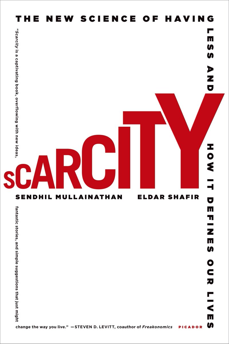 BVA_Xsight's tweet photo. @CassSunstein @Harvard_Law @TheBVAFamily @Thobava @BVANudgeConsult Le conseil lecture de @CassSunstein : l'ouvrage de @m_sendhil 'Scarcity' qui introduit la problématique cruciale de la rareté de l'attention que toute organisation doit prendre en compte pour concevoir de meilleures politiques / actions / stratégies #TheHumanAdvantage #BeSci https://t.co/VNFWgaD9If