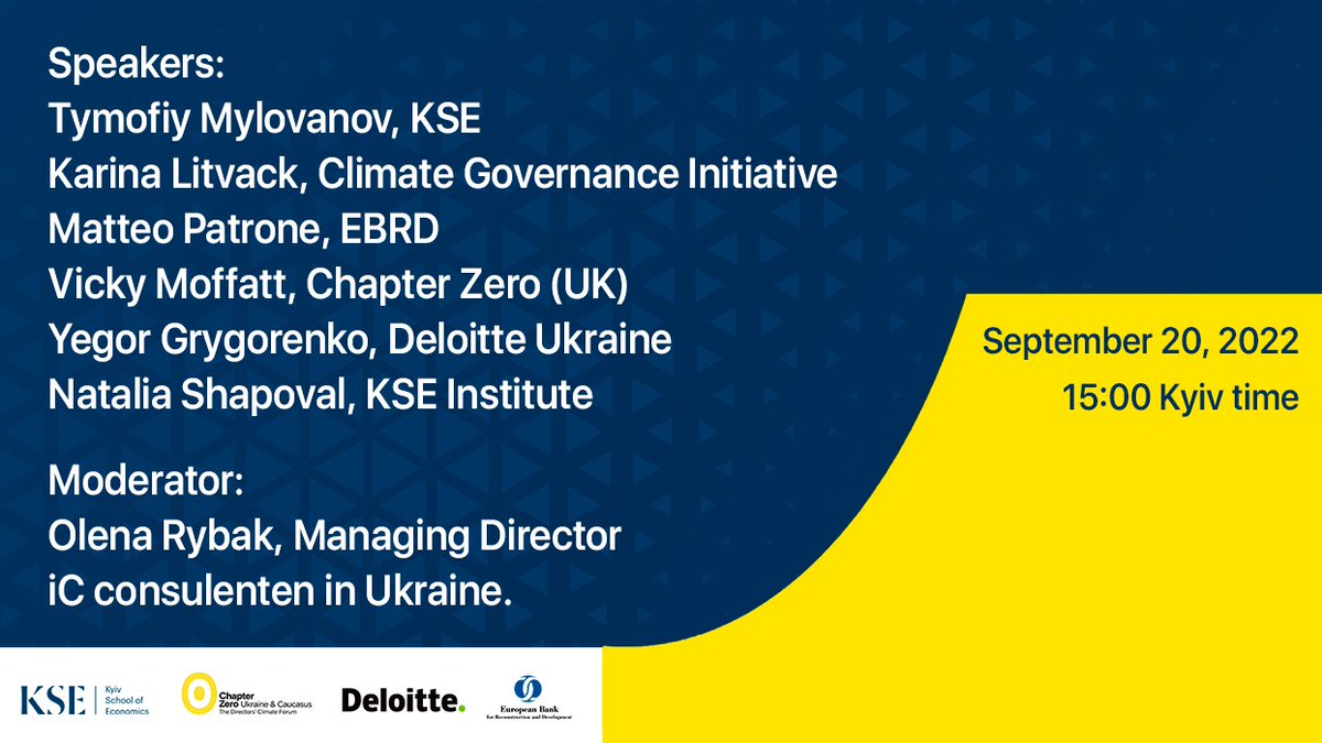 A few places left! KSE invites to the launch of the Chapter Zero Ukraine & Caucasus project! Already today, September 20, 2022 at 15:00 (GMT+3) The language of the event is English. The number of seats is limited. Registration - at the link: cutt.ly/rC8Zs3M
