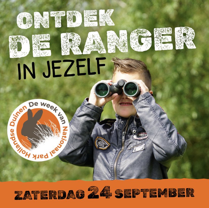 Kom jij ook komende zaterdag? <a href="/staatsbosbeheer/">Staatsbosbeheer</a> en <a href="/Dunea/">Dunea</a> hebben samen een ontdekkingstocht uitgezet in het Ganzenhoekbos. Kijk voor meer info over de week van <a href="/NPHollandsduin/">NP Hollandse Duinen</a> op nphd.nl/deweekvan