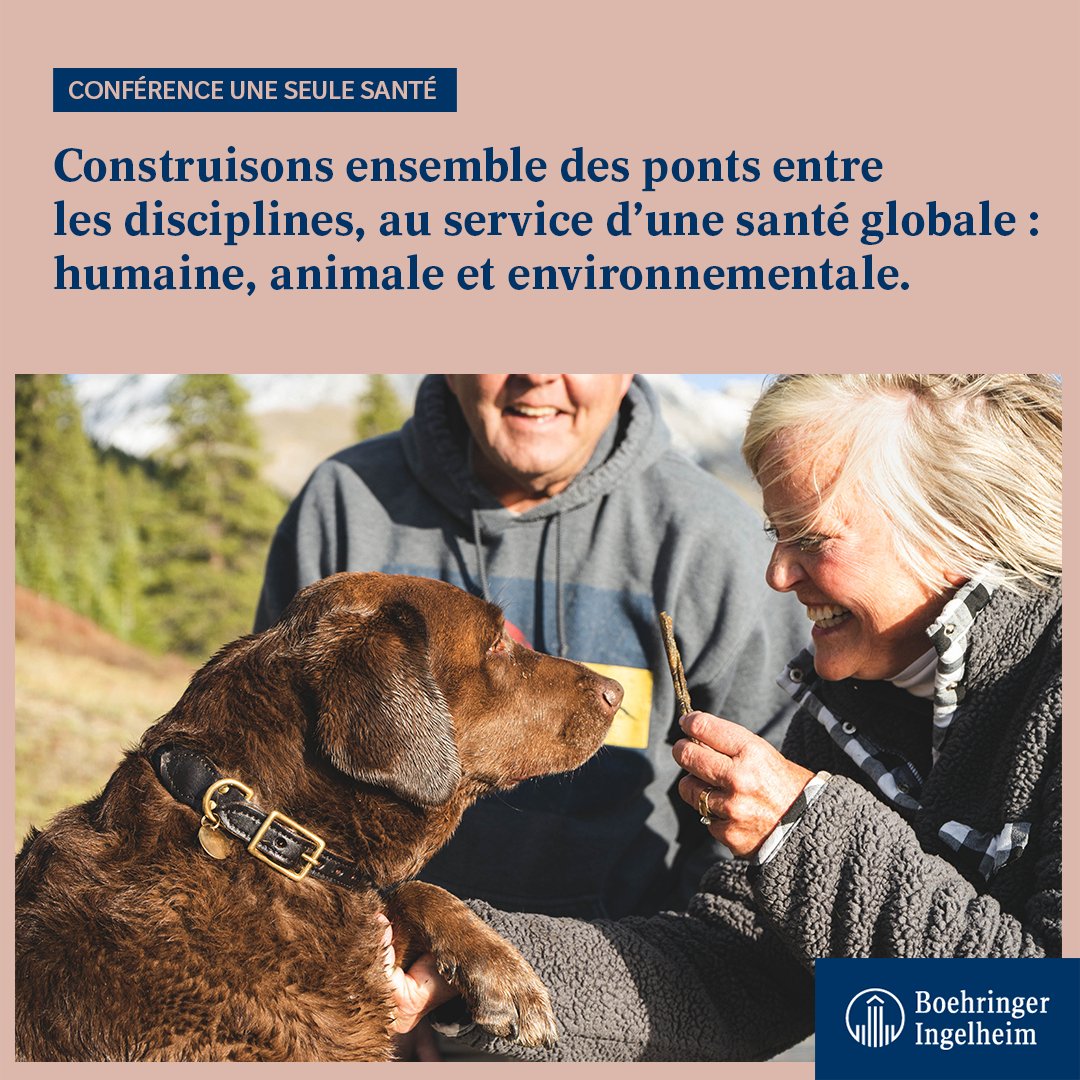📌En tant qu’acteur engagé de longue date en faveur de l’approche #OneHealth, <a href="/BoehringerFR/">Boehringer Ingelheim</a>, impliqué à la fois en santé humaine &amp; animale, est heureux de contribuer au débat de la conférence #UneSeuleSanté le 27/09 à Lyon.
👉Inscrivez-vous ici : cutt.ly/XCnih9J