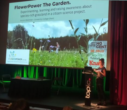 ForNaLab's tweet photo. Our #grassland nerds received prices at #edgg! 🌻
Jorunn Dieleman and @iris_moeneclaey for their presentations 👏
Ellen Devrieze for her poster 👏
Wauw congrats! 🎉🥳 https://t.co/fnl235jSBm