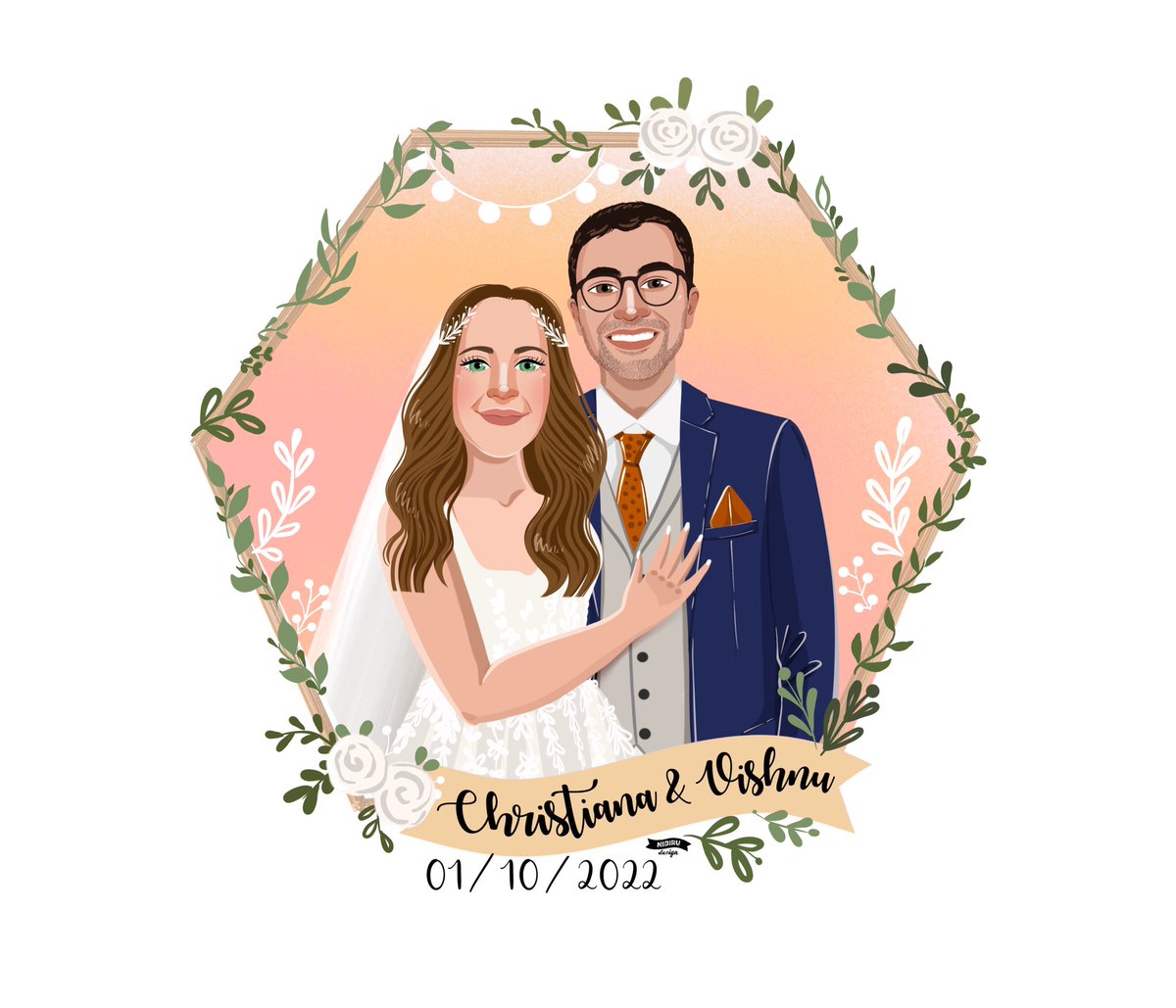 DesignNibiru's tweet photo. Hello everyone🏵 New hexagon frame custom portrait is awailable for commissions!😍
Perfect for wedding, anniversary, birtfay gift and more! 

✨ https://t.co/40fBxqA4jz @Etsy 

#etsy #etsyshop #EtsyStarSeller #digitalart #customgift https://t.co/cEwyRgxqTI