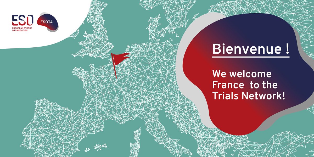 ESOstroke's tweet photo. ESO is proud to welcome a new member network: The French StrokeLink. The French StrokeLink is a multidisciplinary research infrastructure, which interconnects 30 #stroke centres in France. Learn more about #ESOTA here: https://t.co/eNMJv4acMB
#strokenetwork #stroketrials https://t.co/iTJjag97BO
