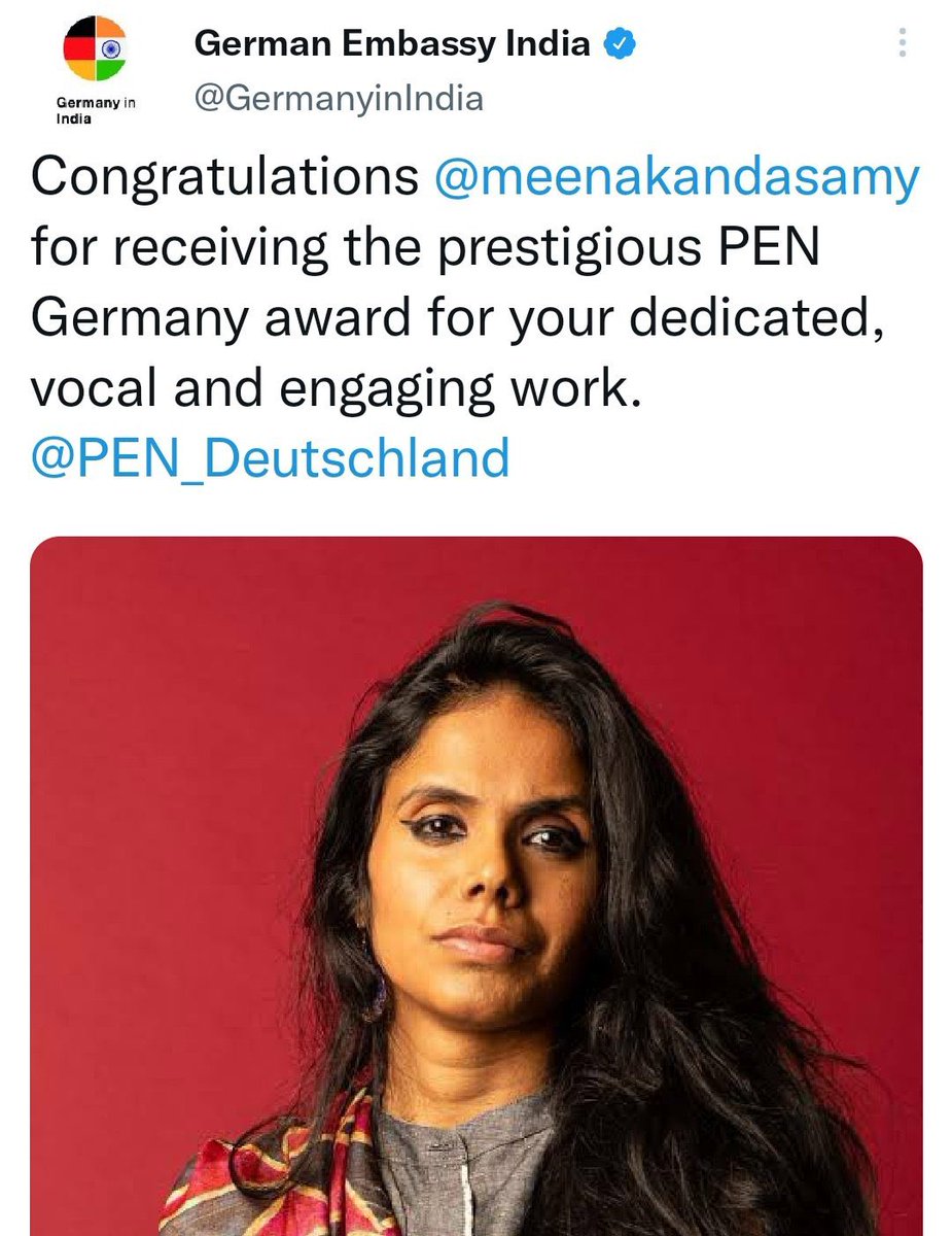 monidipadey's tweet photo. Why is @GermanyinIndia wishing this known Hinduphobe?! 
So Does Germany as a nation now officially support hatred towards H!ndus? https://t.co/b9kpZCvPzw