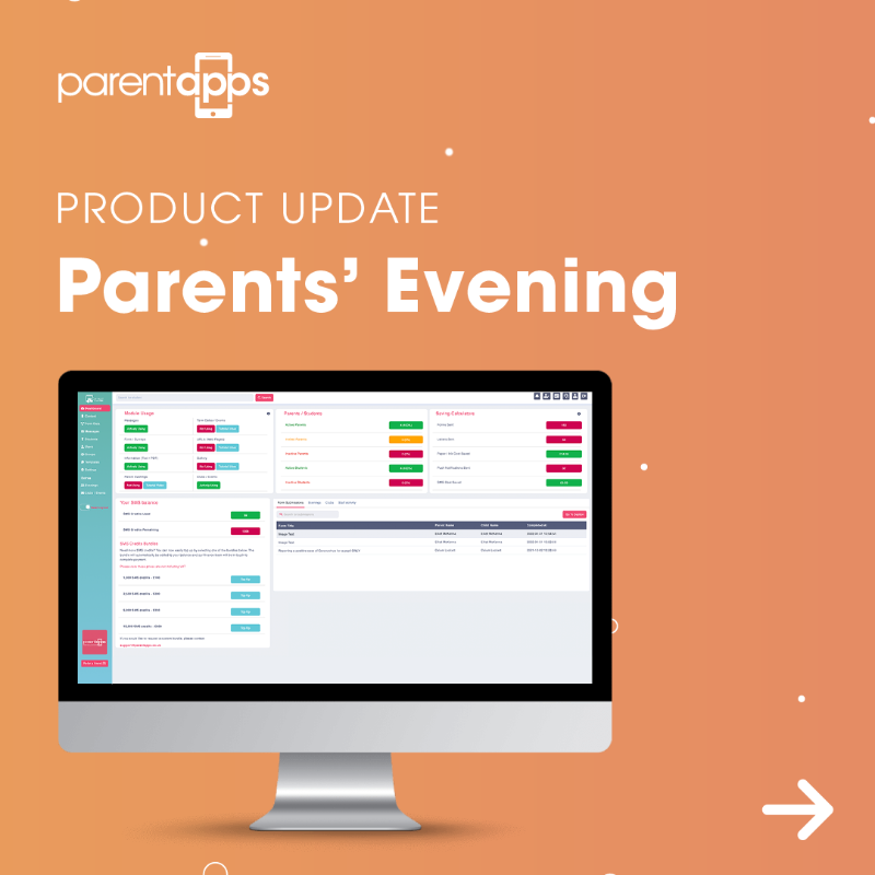 ParentappsUK's tweet photo. Exciting news! Our Parents' Evening booking system has had a makeover. Enjoy a simple-to-use solution with a sleek design and speedy loading times! Explore parents' evenings today: https://t.co/bwhX3vwqEG
#Parentapps #ParentsEvening #BookingSystem