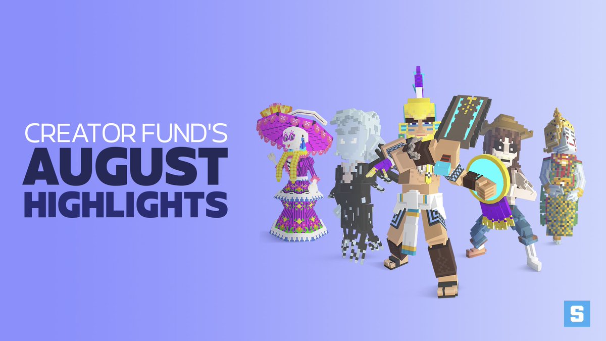 The very best of #TheSandbox Creator Fund from the month of August - is now available on the Marketplace! ☀️

Get yours now! 👇
sandbox.game/en/collections…