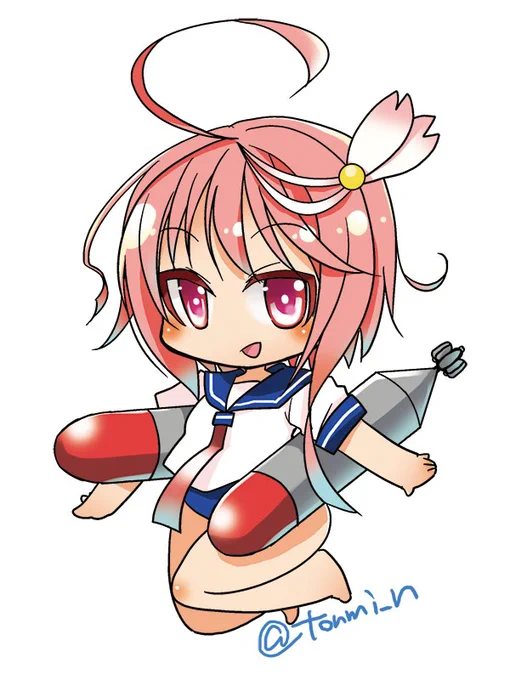 2014年に描いたらしい伊58がフォルダからでてきたけどこれ何用に描いたんだろ? 