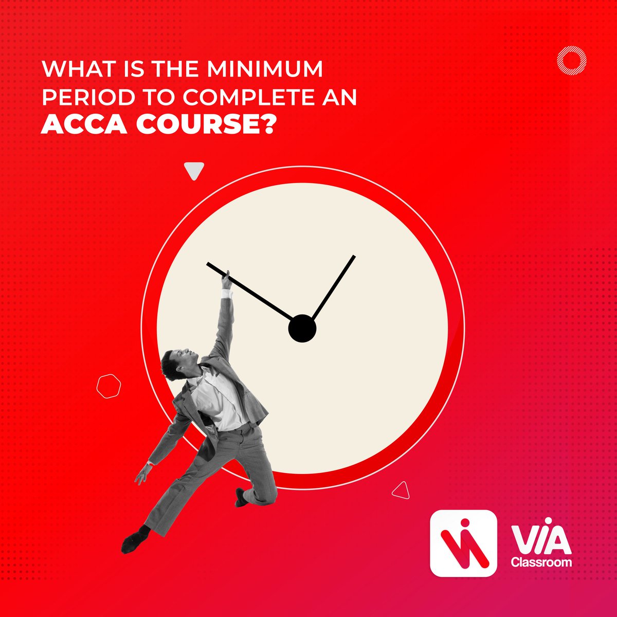 viaclassrooms's tweet photo. The ACCA qualification takes a minimum of three years to complete. Try the VIA App to earn n your spare time! Explore the ACCA Course options in VIA Classroom!

Contact us -9633730966
Info@viaclassrooms.com

#Dreams #OnlineCourses #CMA #IFRS #Courses #VIAclassrooms https://t.co/oMTXRoIwiL