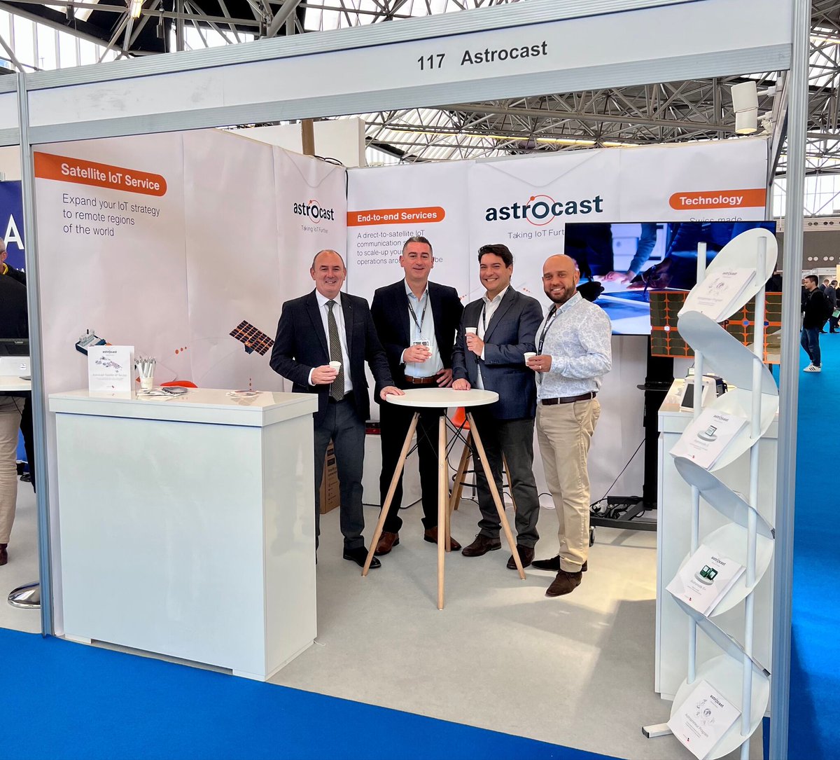 We are at #IoTExpo Europe in #Amsterdam!
☕ Meet @strocast at booth 117 & grab a coffee while learning how we are taking IoT further with a cost-effective, comprehensive #SatIoT Service. 🛰️ 

✅ More info & bookings:  astrocast.com/news/astrocast… 

#IoTsolutions #IoTtracking #iottech