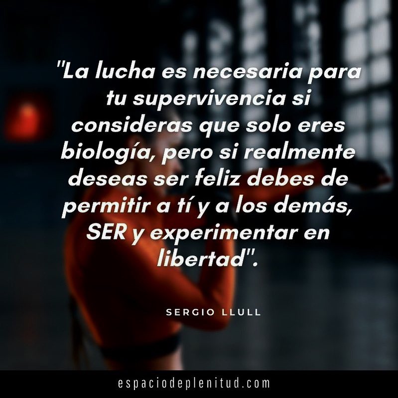 Sergio_LlullC's tweet photo. La lucha es el patrón más importante a trascender para encontrar la auténtica paz y quietud. #personaje #YOSOY #emociones #EmotionalFulness #SpiritualFulness #BioDesMemorización #BioFulness #espaciodeplenitud #SergioLlullconsciencia #trascendiendopatrones #lalucha https://t.co/Qt2352bbX2