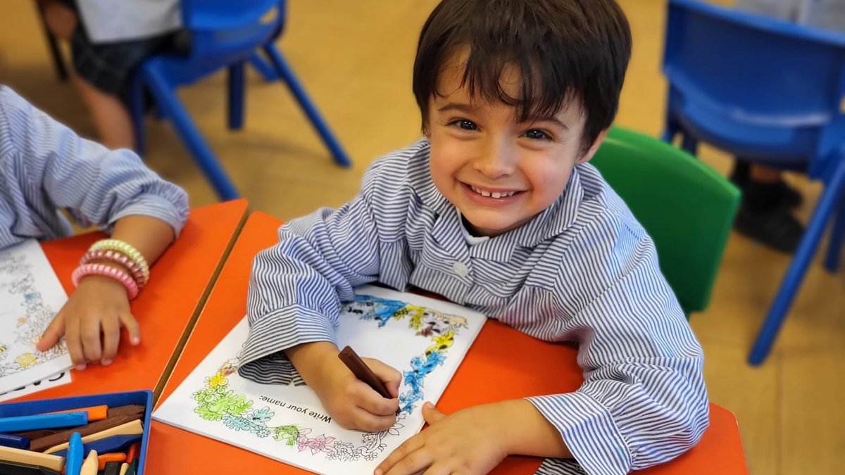 TrinityCollege1's tweet photo. #PYP2 are learning the #English 🇬🇧 sounds through the #JollyPhonics method and they love it!
#Schools #Education #Boadilla
#WeAreTrinityCollege 🦁 https://t.co/J91QFuXT84