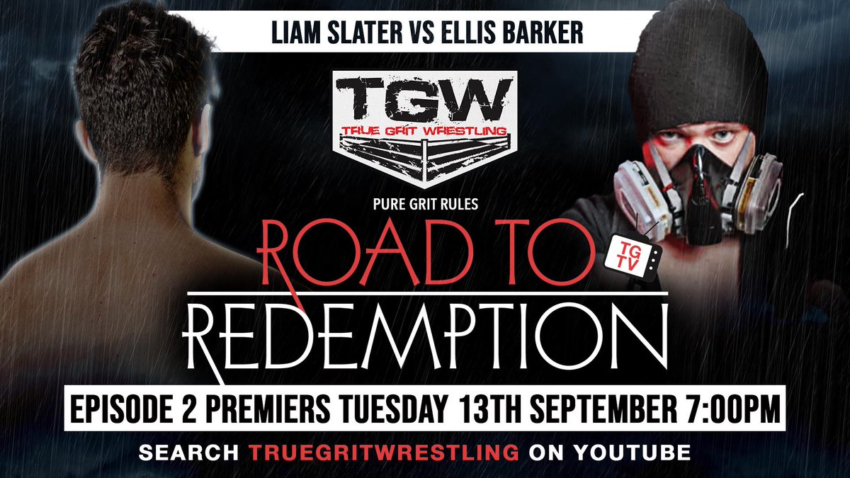 TrueGritWrestle's tweet image. 🚨Tonight🚨

Check out these two matches we have for you this evening on episode 3 of True Grit TV🎥

Make sure you tune in at 7pm UK time for 'Road to Redemption' youtu.be/5JF5U0QUm7E

@ItsTaonga @Lana_Austin1 @Ivy_Wrestler @RubyRadley24 @Liam_SLTR @EllisBarker10