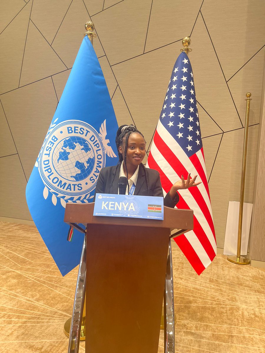 NarokYouthPa's tweet photo. Youths are a power house of solutions. @leboo_nina presentation of food security in Africa. https://t.co/i6WZZmpHRC