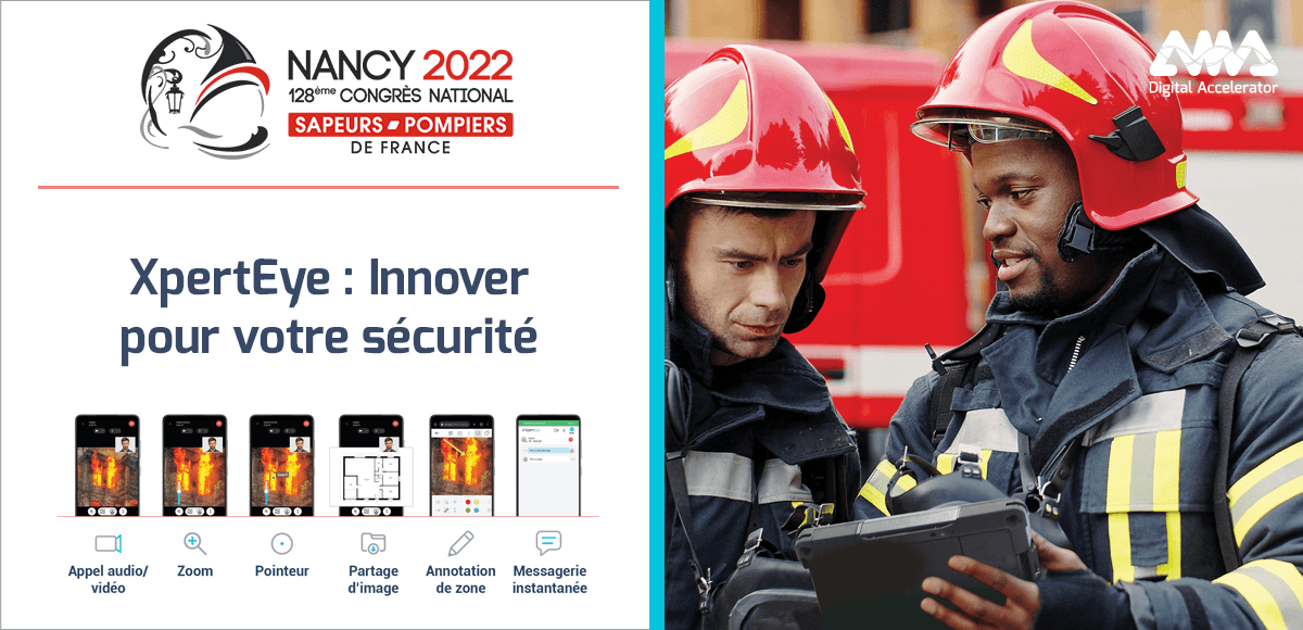AMA_XPERTEYE's tweet photo. 👨‍🚒 🚒Depuis de nombreuses années nous travaillons avec les Sapeurs Pompiers en France. 
Venez découvrir notre solution au 128e Congres National des Pompiers à Nancy.

📍Stand E31
📆 21-24/09 https://t.co/IkUrqvz4iL