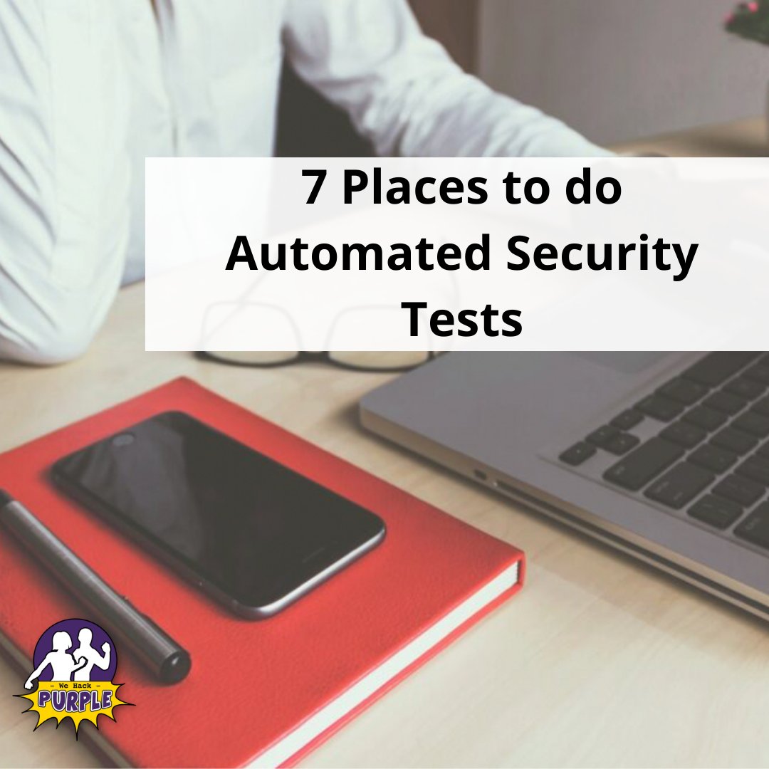 semgrepcommunit's tweet photo. When working in a DevOps environment security professionals are sometimes overwhelmed with just how fast the dev and ops teams are moving.
Learn 7 places to do automated testing by checking out the blog post below, from #Shehackspurple! 🤩
https://t.co/0UMfjJ07nw https://t.co/1ea16im5xf