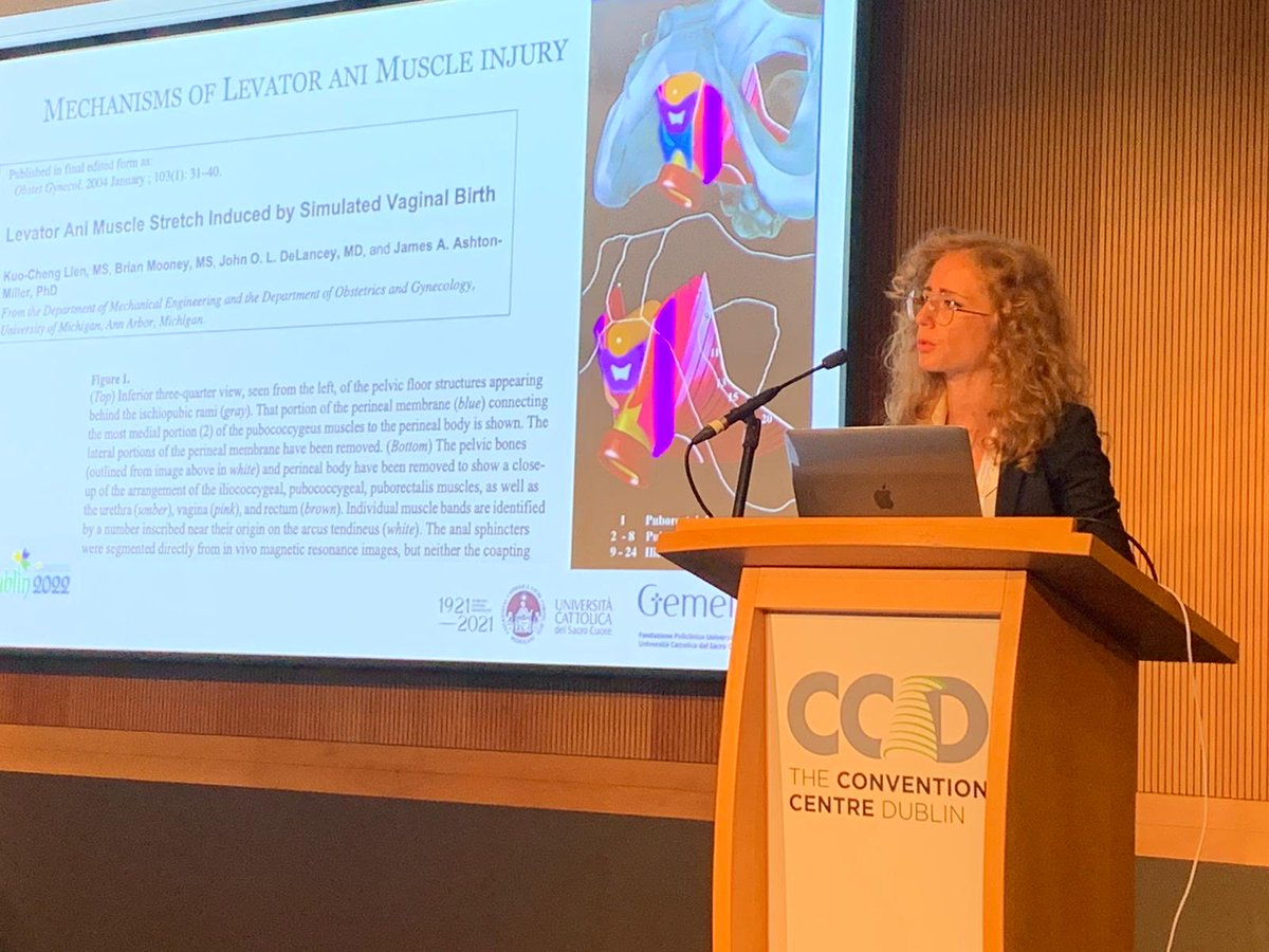 Dr. Veronica De Simone, coloproctologist at Proctology Unit, Catholic University, Rome, has pointed out the importance of well knowing the pelvic floor functional anatomy to prevent and treat OASIS. This is what is going on at OASIS Course, ESCP Congress.