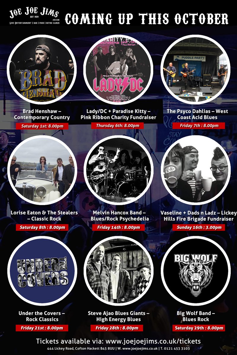 joejoejims's tweet photo. Please visit https://t.co/zxUPAeOBW5 for further details and tickets - we look forward to seeing you!

#bluesrock #rock #rockmusic #rockgigs #blues #livemusic #musicvenue #gigs #birmingham #livebrum #coftonhackett #barntgreen #bromsgrove #redditch #openmic #openmicnight https://t.co/3kayvXjGKw