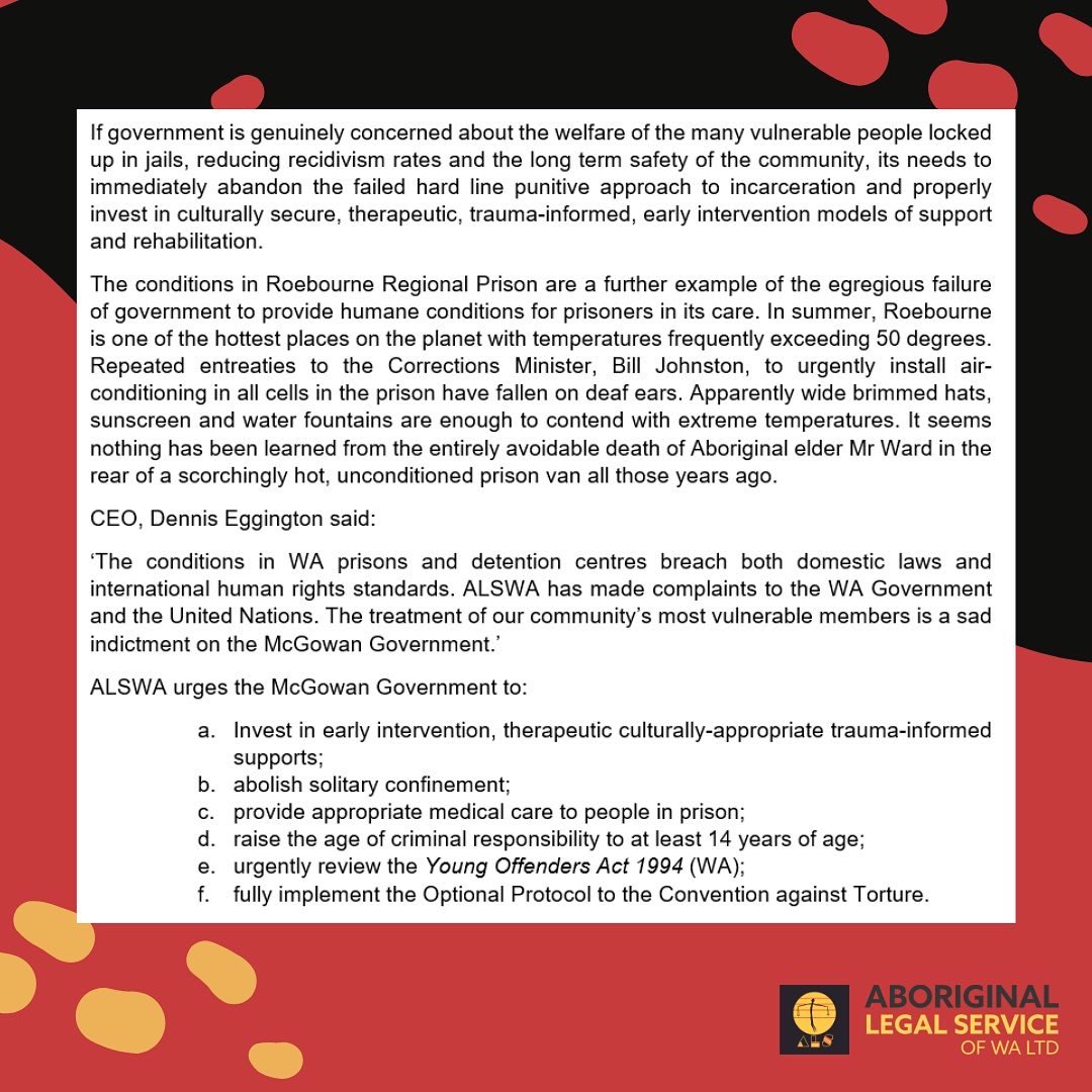 On 23 September 2022, ALSWA will give evidence to the Royal Commission into Violence, Abuse, Neglect and Exploitation of People with Disability about the issues ALSWA clients face. 

Read ALSWA’s media statement.