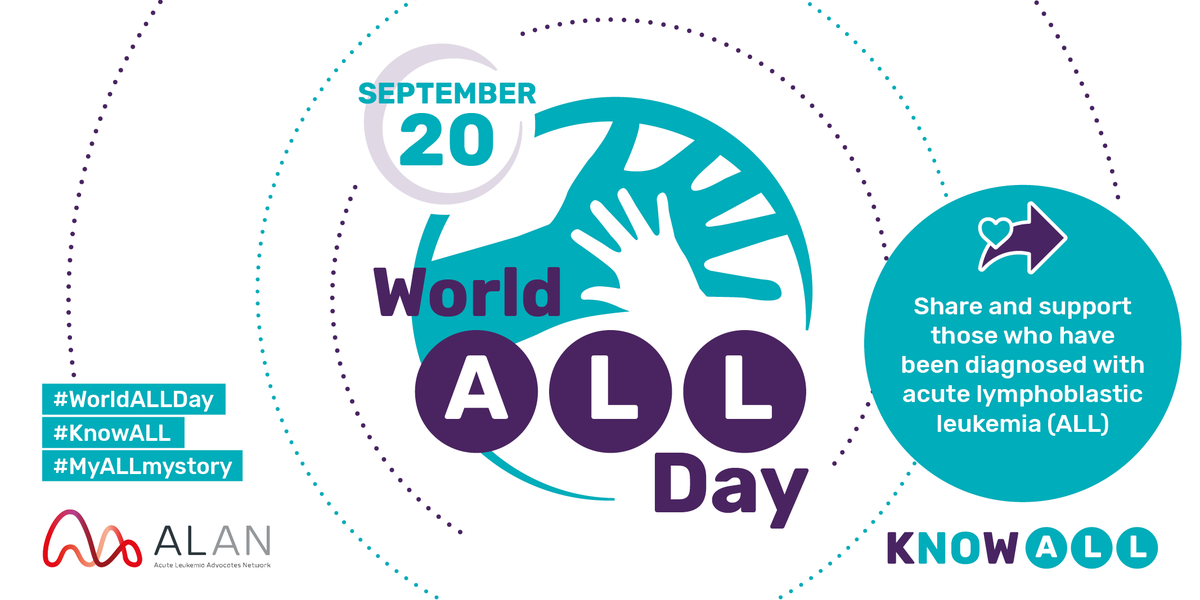 It’s #WorldALLDay! We need your support to raise awareness of #acutelymphoblasticleukemia! We’ve created a resource where you can input your #subtype, share your experience with the #ALL community, and find information on the different ALL subtypes.
