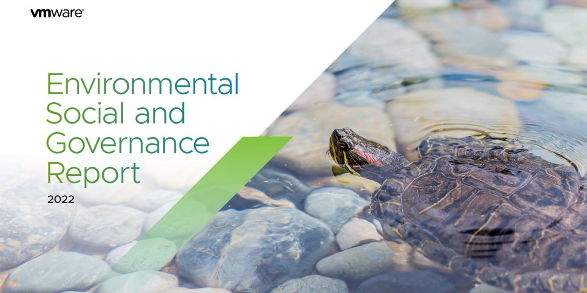VMware_EMEA's tweet image. Though we’re proud of our #ESG goals, there’s still work to be done. 

Read @NicolaAcutt ’s latest #ESGBlog to learn how we’re going to meet our 2030 goals: ow.ly/CANq50KLHeA