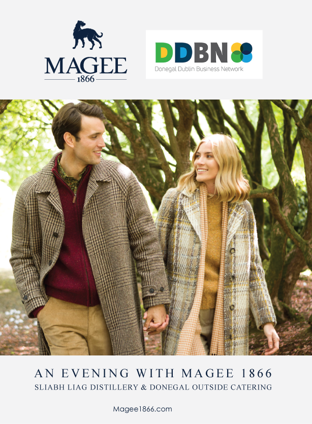 Magee1866's tweet photo. We are looking forward to welcoming @ddbn_ie members to our South Anne Street store this Thursday. It's a great opportunity to catch up with old friends and meet some new faces, with refreshments on the night from Outside Catering Donegal and @SliabhLiagDistl.
#DDBN #Magee1866 https://t.co/uiCQryd0QZ