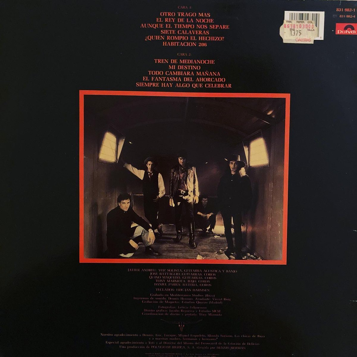 vinylroute's tweet photo. LA FRONTERA - TREN DE MEDIANOCHE - 1987
🟠
«Vaquero a días alternos»

La banda de Javier Andreu, que no ha dejado de girar este verano, es el epítome de la música vaquera en nuestro país; solo les falta llegar a caballo a los conciertos https://t.co/Tvyl2cTC8C https://t.co/tPkhxTGPYL