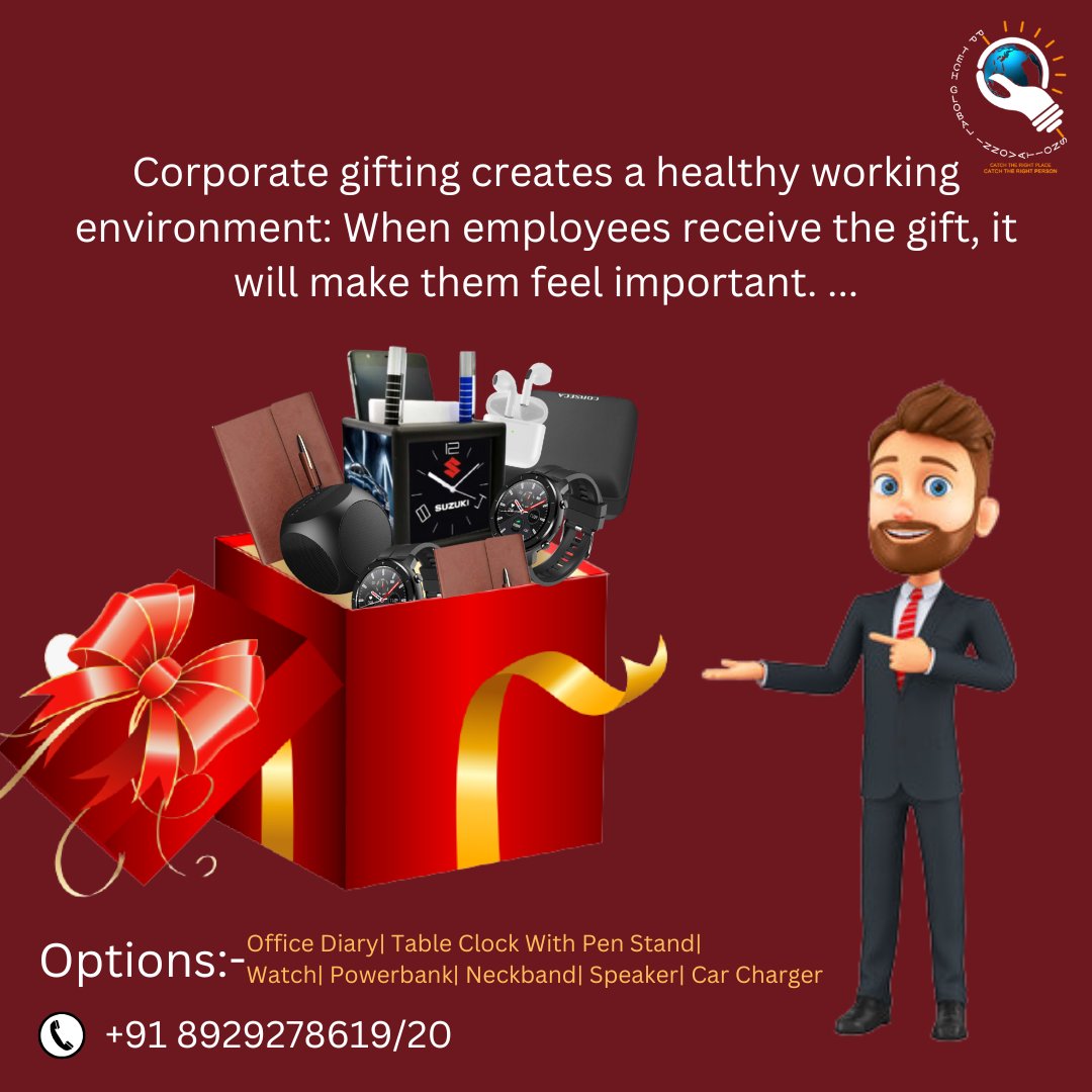 pptechglobal's tweet photo. Book your order now✔✔
#corporatesolutions #gifting #corporategifting #giftsforemployees #employees #businesssolutions #tableclock #watch #neckband #officediary #diary #speaker #bluetooth #trending #important #workenvironment #post #giftideas https://t.co/45bAOD9Ono