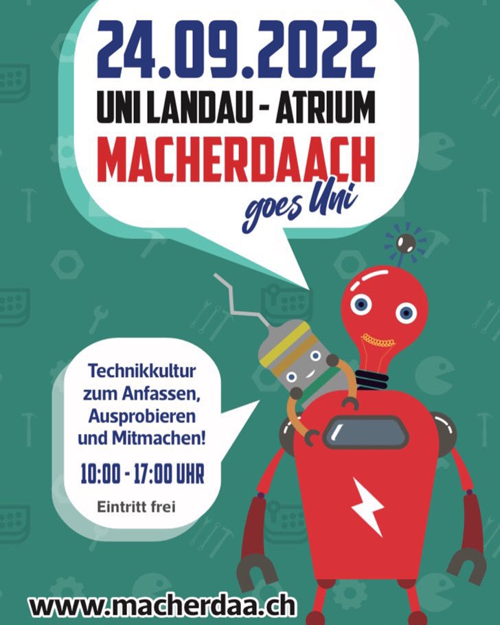 Woop woop nur noch vier Tage, dann treffen wir uns alle in Landau. 
Pälzer Macher pls RT!