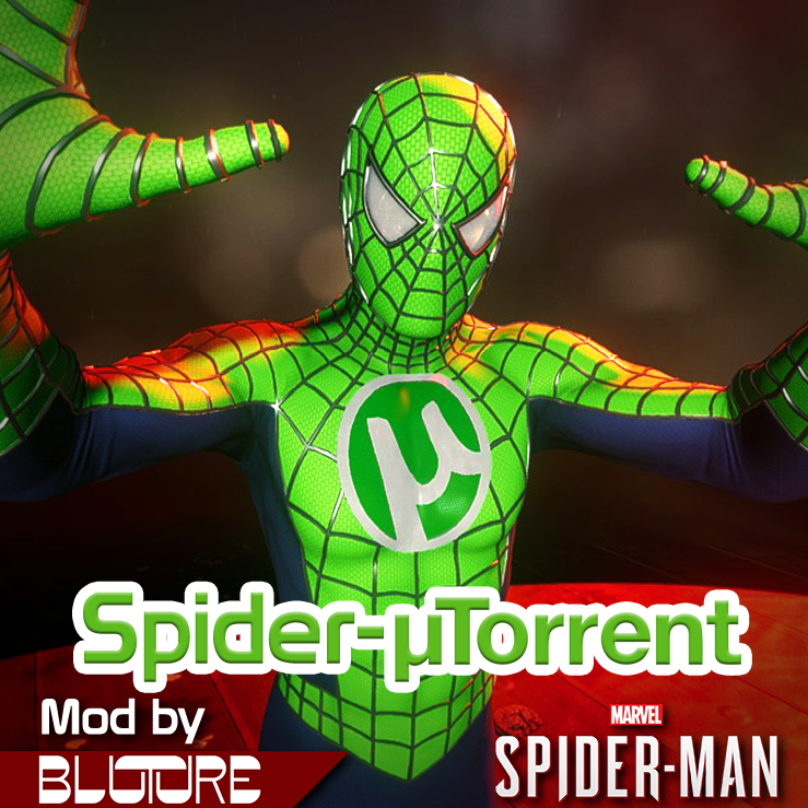 BlutureArts's tweet photo. New mod: Spider-µTorrent ��👌
µTorrent did not sponsor me to make this mod. It's just for the fun of making the meme come true
https://t.co/dIdp7lqBzE
#spidermanpc #spidermanmod #spidermanps4 #spidermanps5 #spidermanremastered #spidermanmods #begreater #utorrent #spiderutorrent https://t.co/t6vFFyf0w0