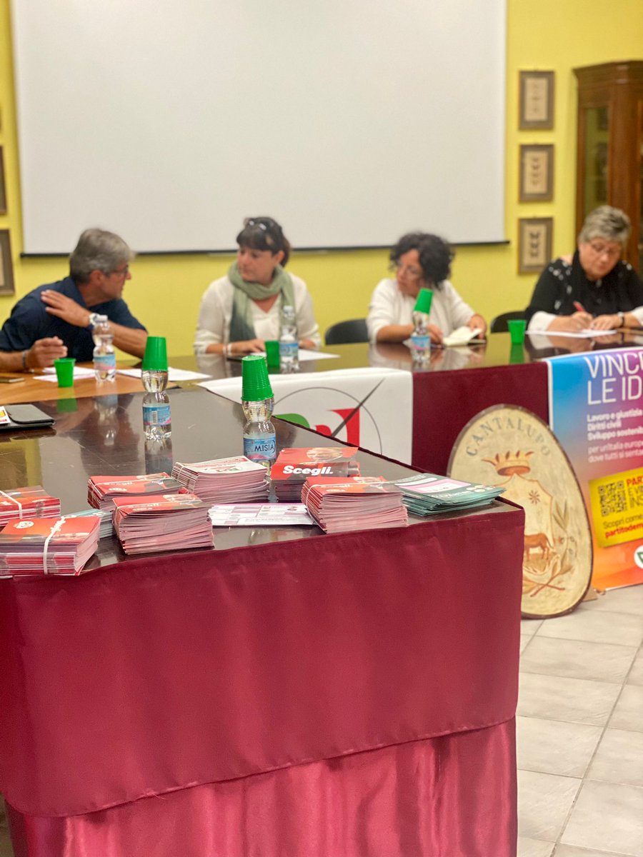 ClementiniLazio's tweet photo. Ieri intera giornata dedicata alla #Sabina.

A #Cantalupo  incontro al femminile, subito dopo a #Montopoli ospiti del Sindaco Andrea Fiori e del Segretario PD Ivo Allegrini e Fabio Refrigeri.

La giornata è terminata a #PassoCorese con le amiche e gli amici del PD #FaraSabina. https://t.co/l8XFzLk8ZC