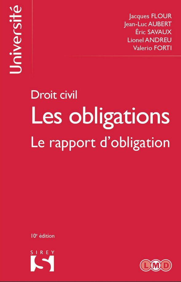 [PARUTION]
📕« Droit civil : les obligations », ouvrage co-écrit par <a href="/lionelandreu/">Lionel Andreu</a> <a href="/EaErdp/">Institut Jean Carbonnier</a> <a href="/Droit_Poitiers/">Faculté de Droit et Sciences sociales de Poitiers</a> <a href="/UnivPoitiers/">Université de Poitiers</a>
✏️bit.ly/3BTbmim