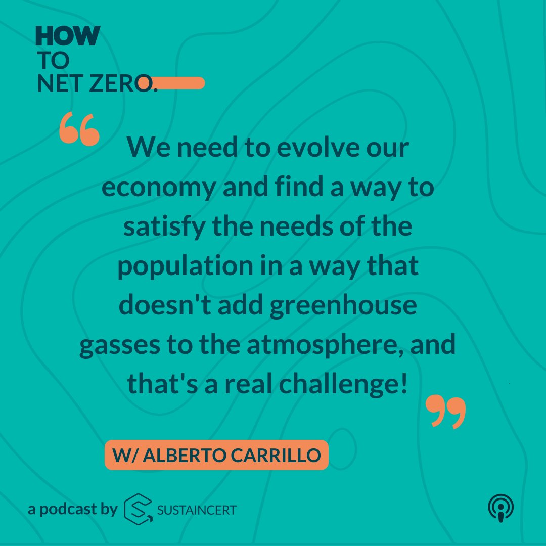 What is #NetZero? What differentiates 'good' Net Zero commitments from 'bad ones'? @acarrillopineda, the guest speaker of our 2nd episode of #HowToNetZero, deep dives on these issues with @MarionVerles & @vonStrum!
#ListenNOW▶️sustain-cert.com/how-to-net-zer…