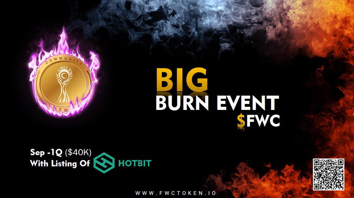 FWCOMMUNITY_Q2T's tweet photo. #cryptonews
#token_burning

🔥🔥🔥🔥🔥🔥🔥🔥🔥🔥🔥
The big #FWC token burning is done
🔥🔥🔥🔥🔥🔥🔥🔥🔥🔥🔥🔥
1 Quadrillion $FWC worth $165,900 was burned.
🔥🔥🔥🔥🔥🔥🔥🔥🔥🔥🔥🔥🔥

👇👇👇👇👇
https://t.co/NVoIUNNNEk

#BSCGem https://t.co/DepMl6u3xI