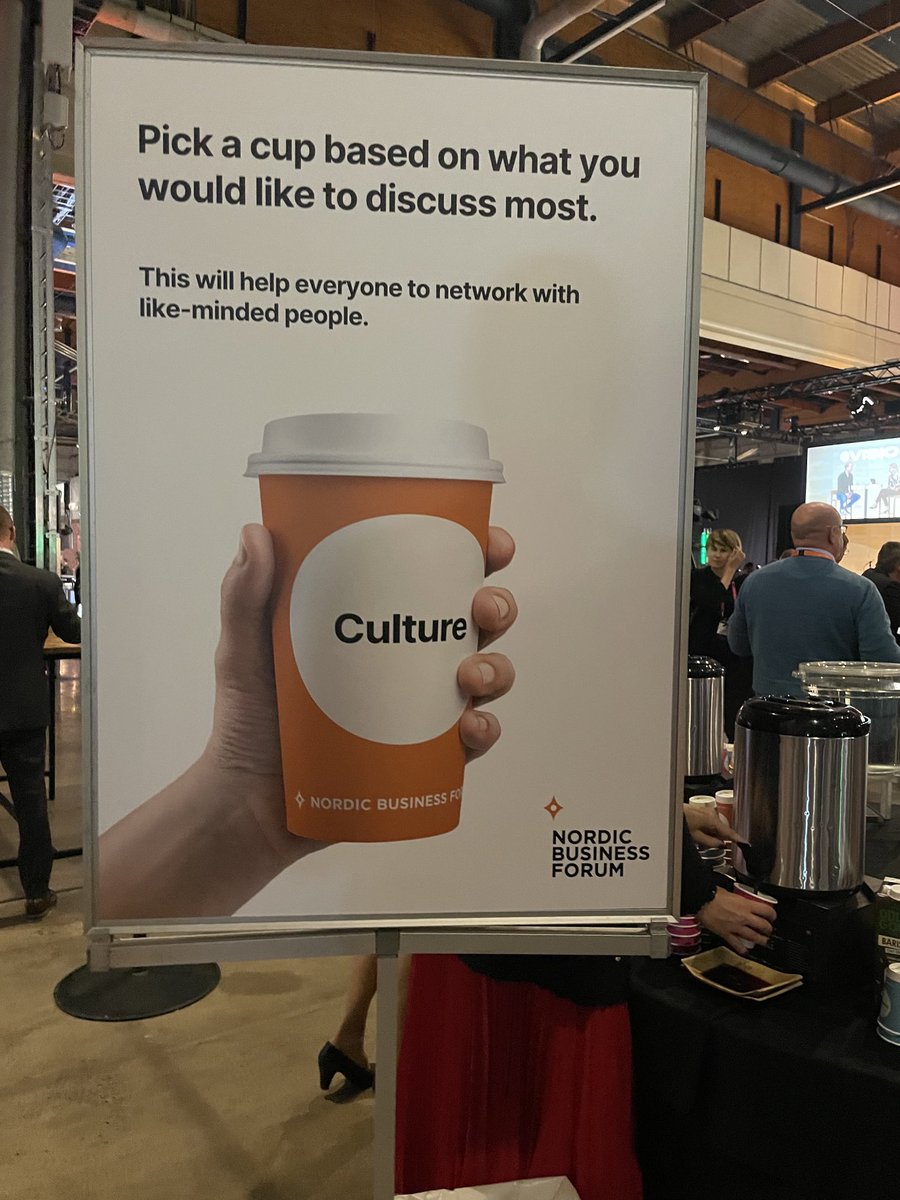 Vähän täällä on toistaiseksi keskusteltu taiteesta ja kulttuuriperinnöstä. Sitä enemmän, miten työpaikoista saisi parempia paremmalla johtamisella. Tärkeä teema sekin. #nbforum2022