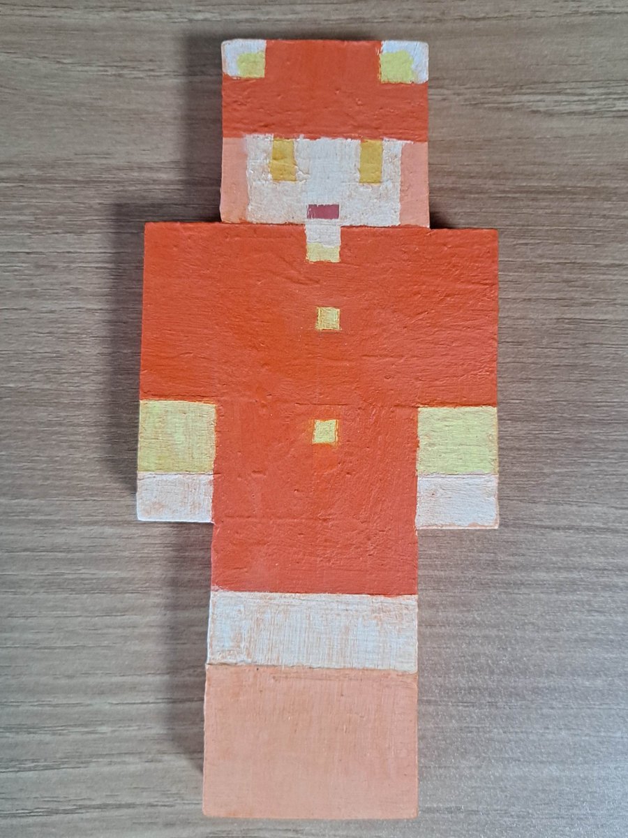ParrotNoname's tweet photo. I made a wooden Frog Girl.
#Minecraft #MinecraftFrog https://t.co/Rv4OCvytX8