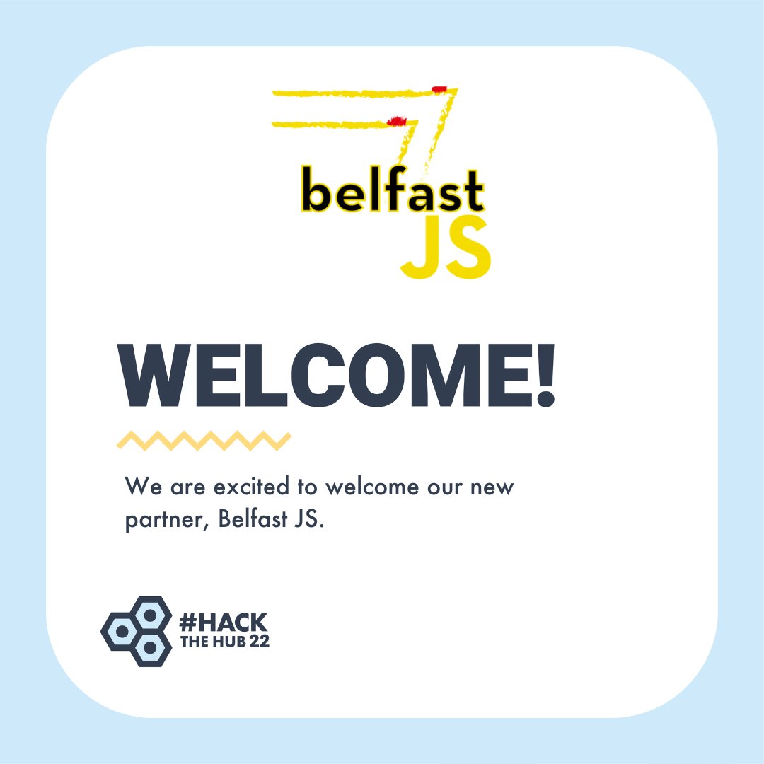 hackthehub's tweet photo. COMMUNITY PARTNER 🙌
Welcome @belfastjs 👋 Excited to have partnered for #HackTheHub22 Fintech Hackathon happening on the 15th October !
Tickets have now sold out however DM our page if you want to be added to the waiting list 🤫
#Hackathon #HackTheHub22 #BelfastTech #Fintech https://t.co/mmR1Sey8h0