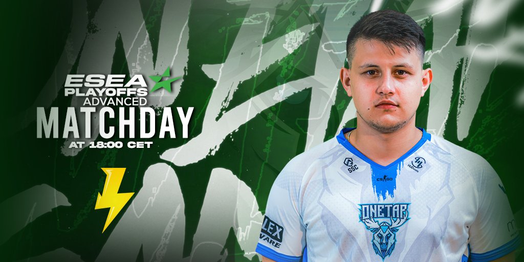 OneTapGamingGG's tweet photo. Today at 18:00 CET we are playing against @thunderflashgg our first game in the ESEA Advanced Season 42 playoffs.
We wish you good luck boys and hopefully a good result.
#thegamejuststarted https://t.co/ctsa3LJDcW