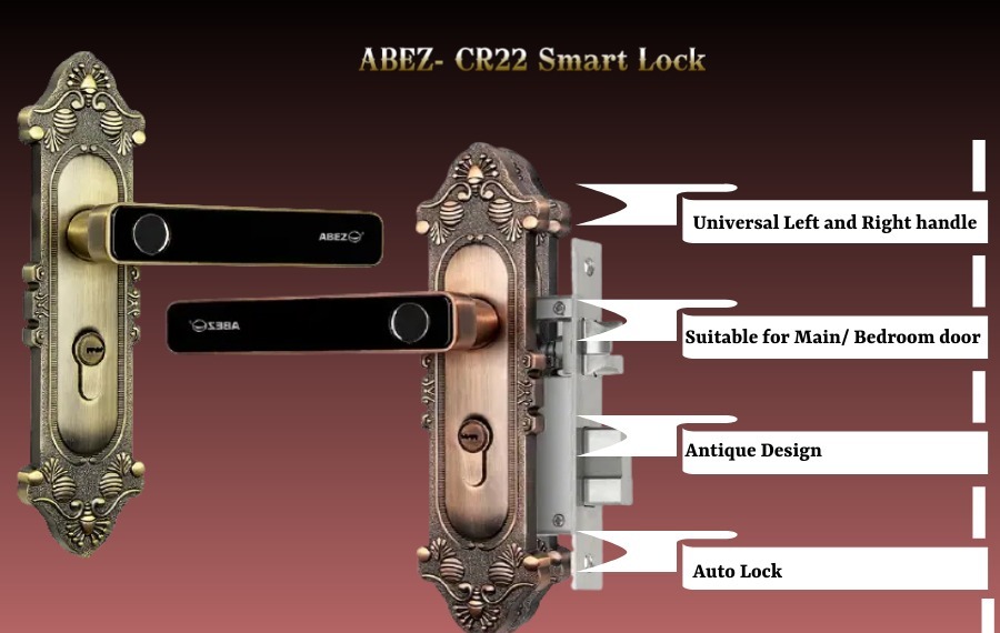 abezsolutions's tweet image. ABEZ Digital Door locks brings you most secure and convenient keyless entry solution. Finger print technology from Sweden, most secure, compliant to international standard and helps to open the door very fast.