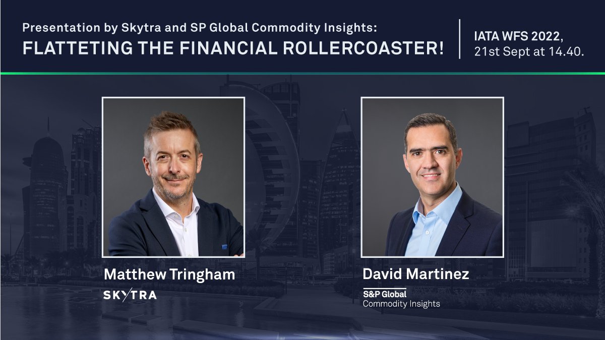 Skytra's co-founder Matthew Tringham and <a href="/SPGlobal/">S&P Global</a> David Martinez will be presenting at this year's <a href="/IATA/">IATA</a> #WFS in Doha on the range of new risk management products available to help the market in its recovery.
#Skytra #SPGlobal #IATA #Airbus #riskmanagement #aviation #lessors