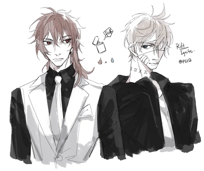 It occurred me that I also draw like this
#diluchi 