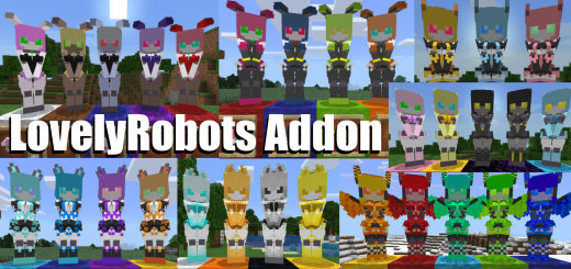 MCPEDL's tweet photo. LovelyRobotsPE Add-On NEW Doragon Robot! - https://t.co/amDNaIItvI - By @d_flog https://t.co/7PauIS9kWL