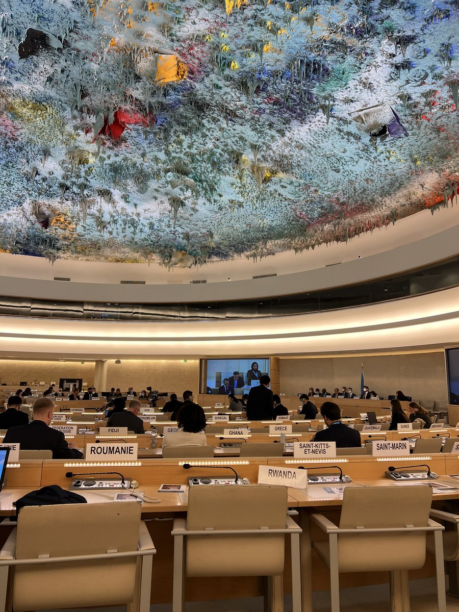 balde_aua's tweet photo. The Chair @luhazan of the @WGEID will be presenting our annual report before the @UN_HRC shortly!!! @AngkhanaNee @GraBaranowska #StopEnforcedDisapperance https://t.co/1TiVqFfxZd