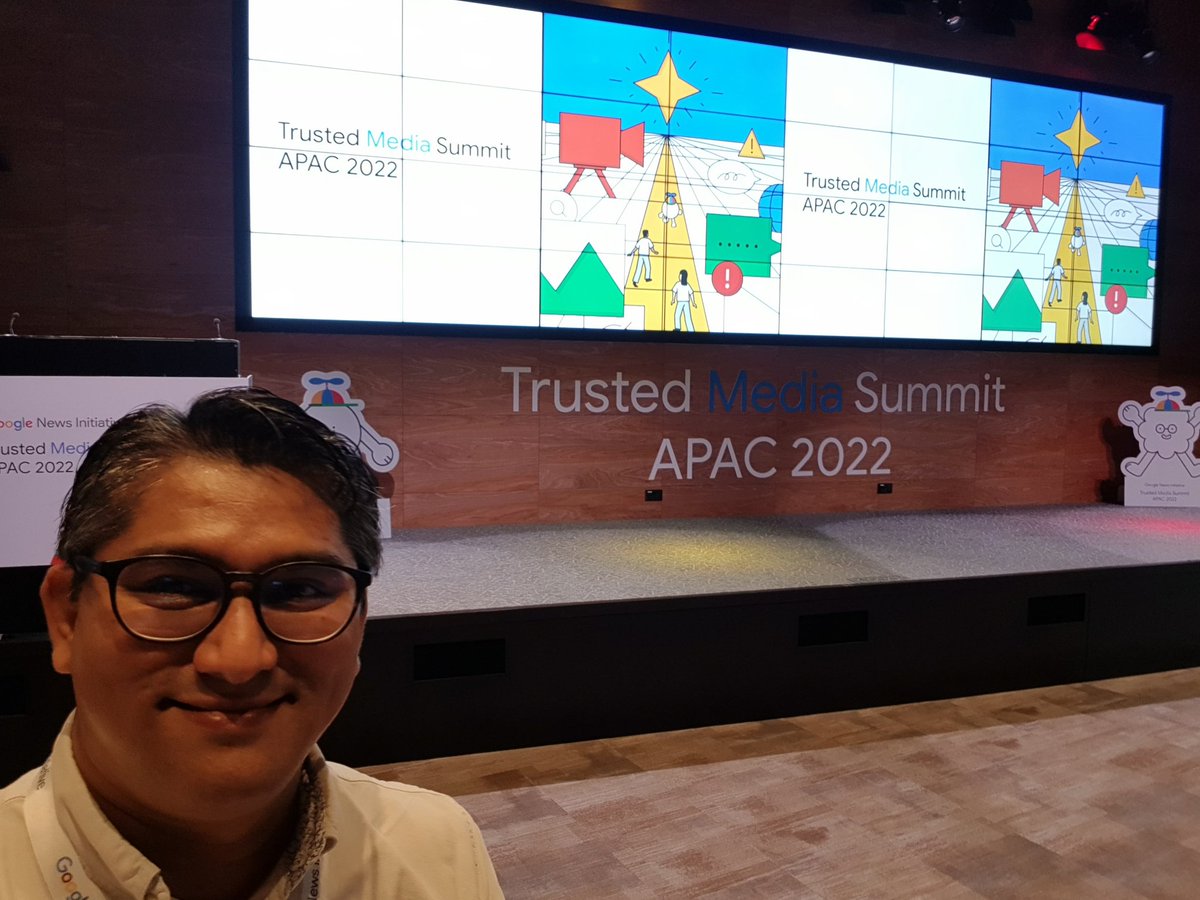 aliimranmn's tweet photo. Hari ini dan esok, berada di Google APAC Headquarters di Singapura menghadiri Trusted Media Summit 2022.

Excited! https://t.co/bn3gxlFMfE
