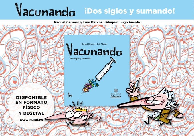 RaquelC91238869's tweet photo. Habéis pasado ya por la exposición @vacunando ? #Sortearemos un libro Vacunando #DosSiglosySumando (el mejor libro de #divulgacioncientifica en vacunas) entre todos aquellos que se hagan seguidores y suban su foto con la Expo con la etiqueta @vacunando #FIP2022 #22CNF https://t.co/PU2FcFHH0V