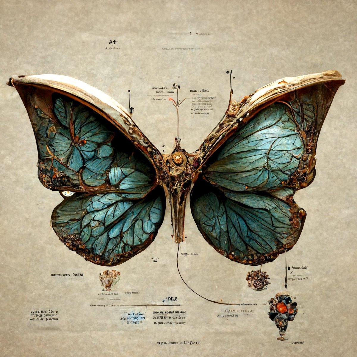 Check out my item listing on OpenSea! opensea.io/assets/ethereu… via <a href="/opensea/">OpenSea</a> #NFTdrop #NFTartwork #NFTcommunity #Alien #Butterfly #Illustration